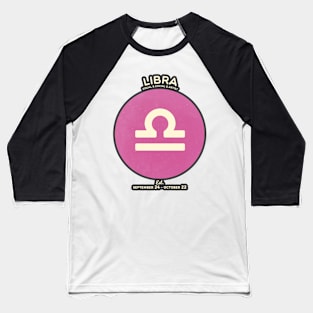 Libra Baseball T-Shirt